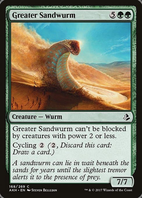 Greater Sandwurm from Amonkhet (Common)