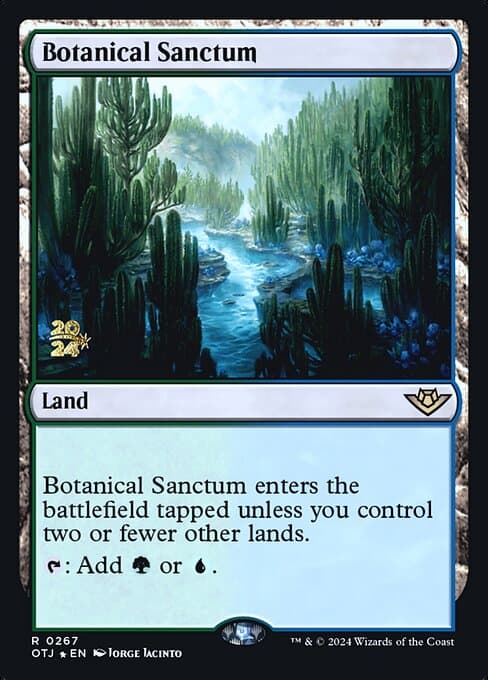 Botanical Sanctum from Outlaws of Thunder Junction Promos (Rare)