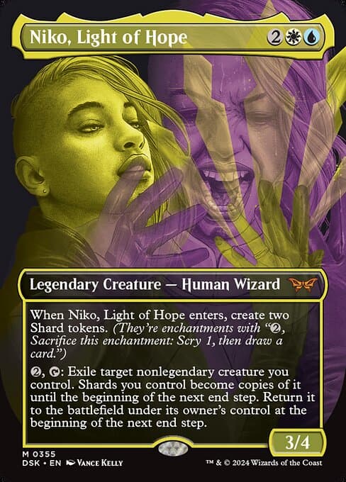 Niko, Light of Hope from Duskmourn: House of Horror (Mythic)