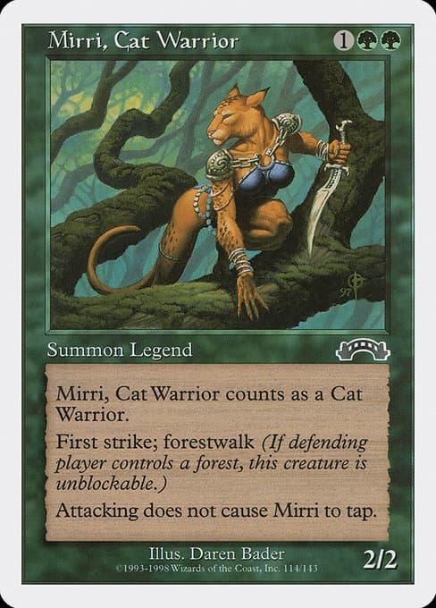Mirri, Cat Warrior (Rare)