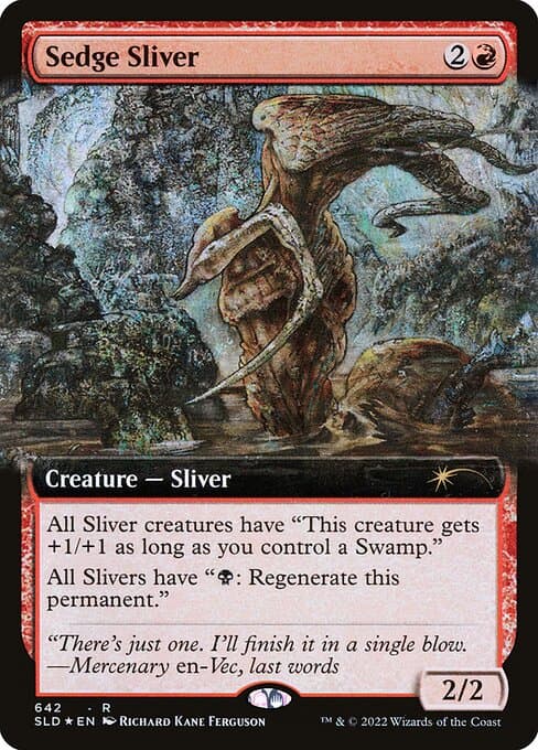 Sedge Sliver from Secret Lair Drop (Rare)