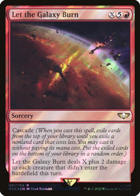 Let the Galaxy Burn from Warhammer 40,000 Commander (Rare)