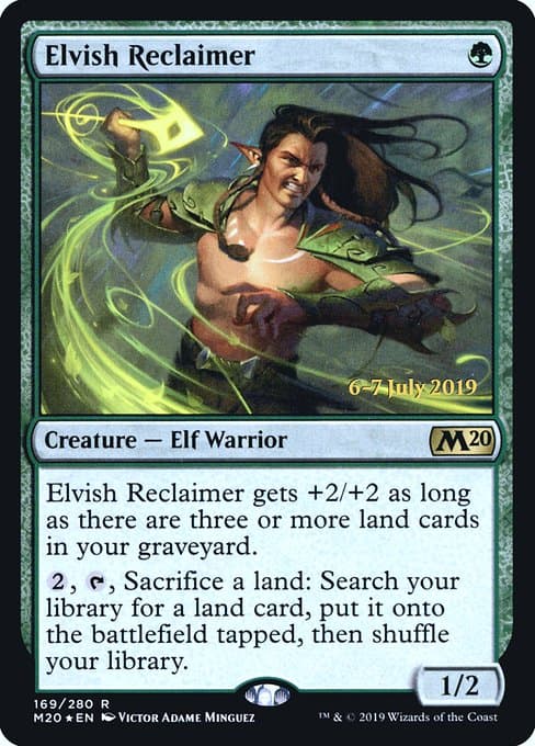 Elvish Reclaimer from Core Set 2020 Promos (Rare)