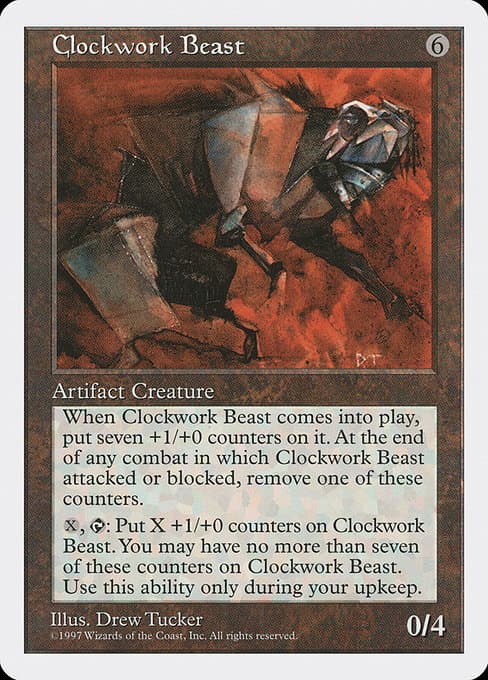 Clockwork Beast from Fifth Edition (Rare)