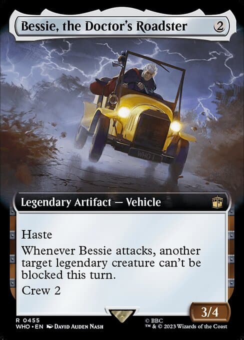 Bessie, the Doctor's Roadster from Doctor Who (Rare)