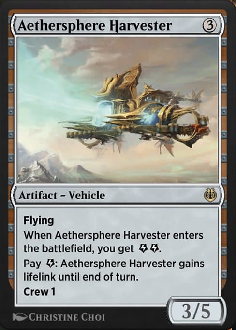 Aethersphere Harvester from Kaladesh Remastered (Rare)