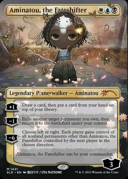 Aminatou, the Fateshifter from Secret Lair Drop (Mythic)