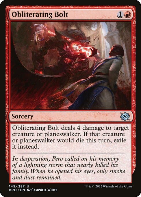 Obliterating Bolt (Uncommon)