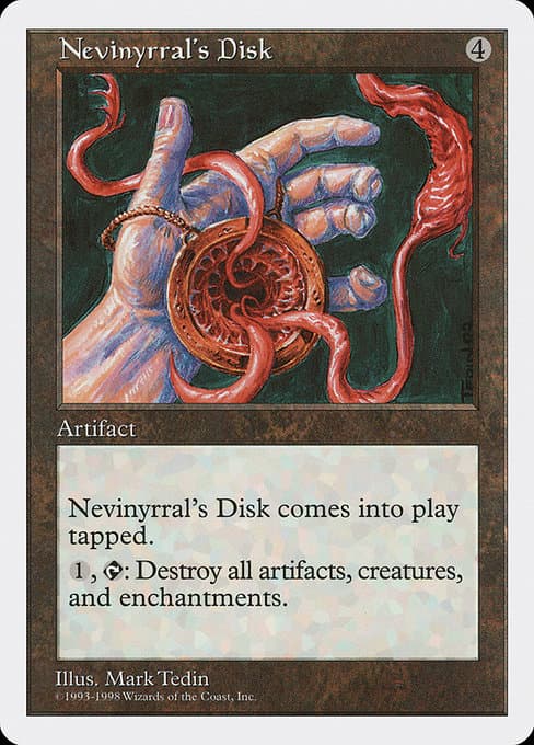 Nevinyrral's Disk (Rare)
