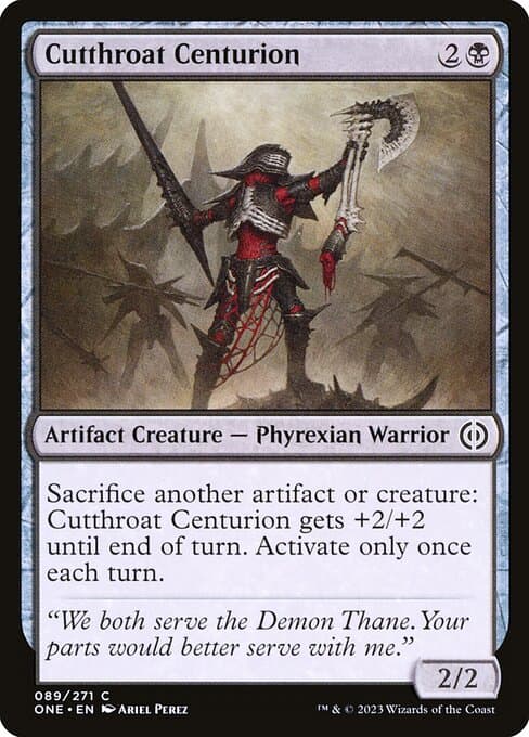 Cutthroat Centurion from Phyrexia: All Will Be One (Common)