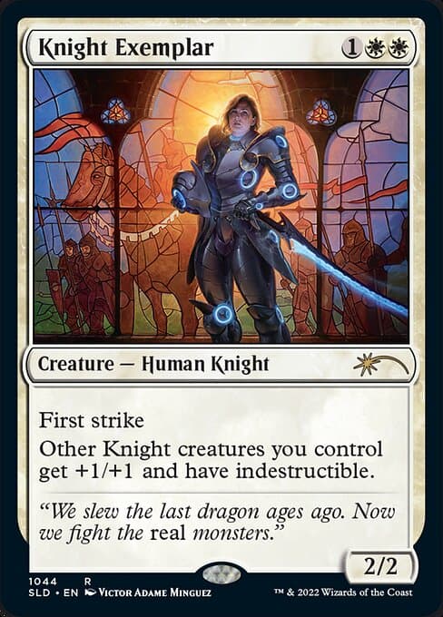 Knight Exemplar from Secret Lair Drop (Rare)