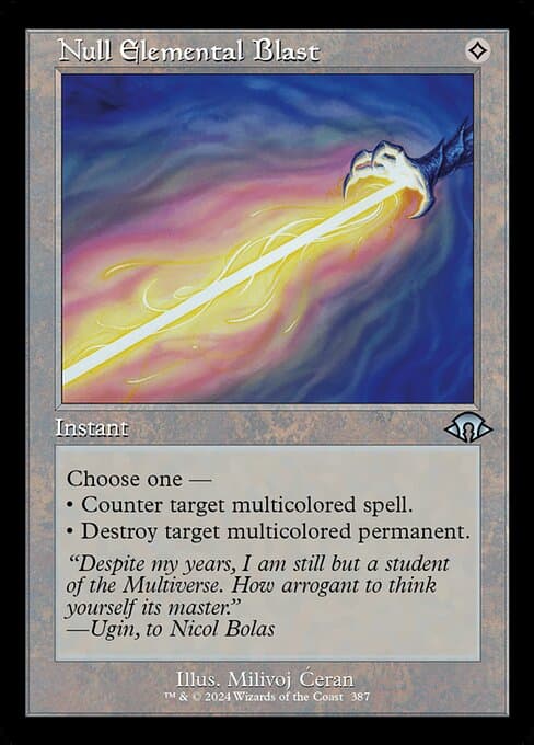 Null Elemental Blast from Modern Horizons 3 (Uncommon)