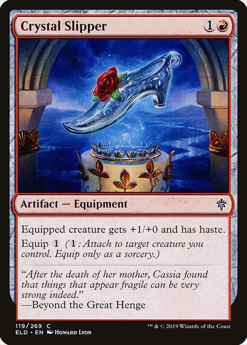 Crystal Slipper from Throne of Eldraine (Common)