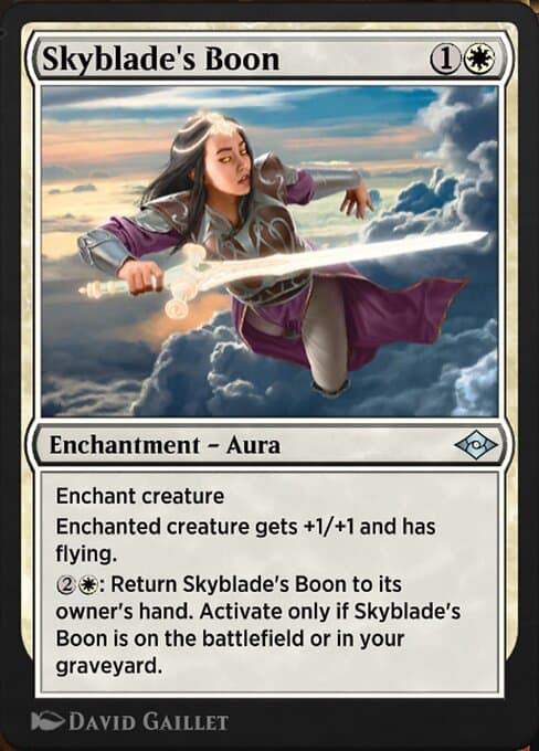 Skyblade's Boon from Jumpstart: Historic Horizons (Uncommon)