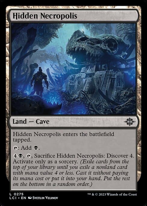 Hidden Necropolis from The Lost Caverns of Ixalan (Common)