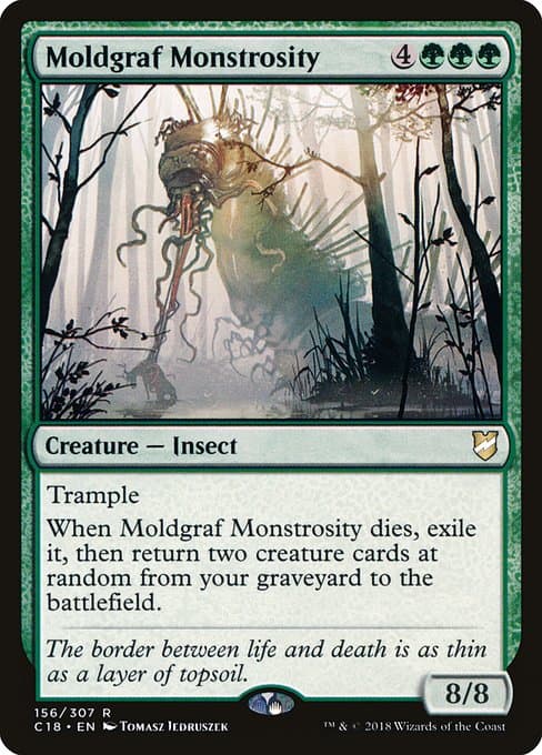 Moldgraf Monstrosity from Commander 2018 (Rare)