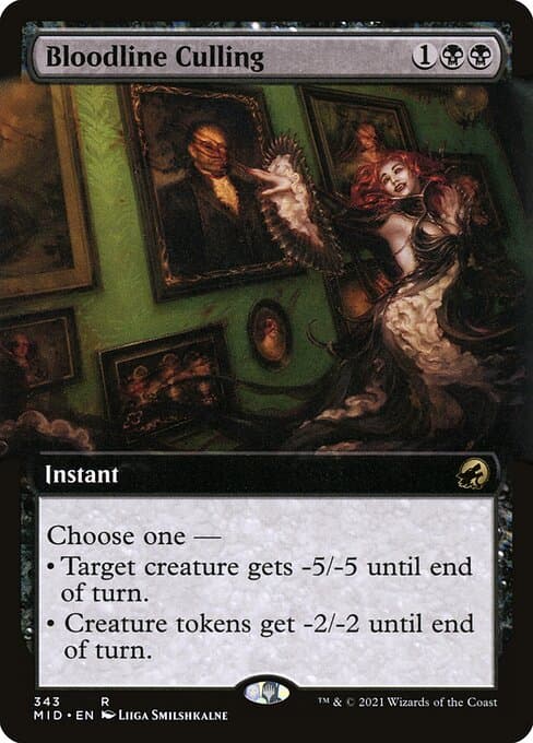 Bloodline Culling from Innistrad: Midnight Hunt (Rare)