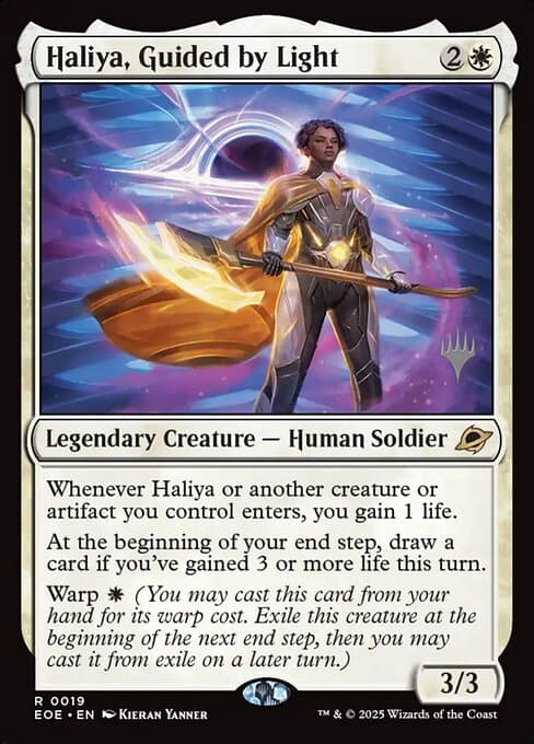 Haliya, Guided by Light from Edge of Eternities Promos (Rare)