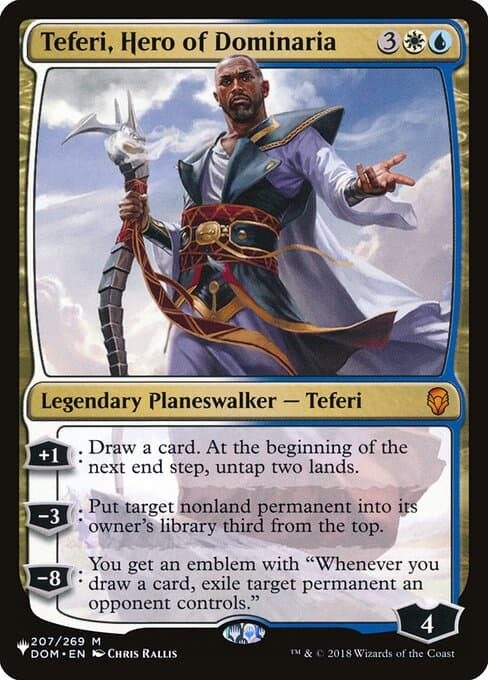 Teferi, Hero of Dominaria from The List (Mythic)