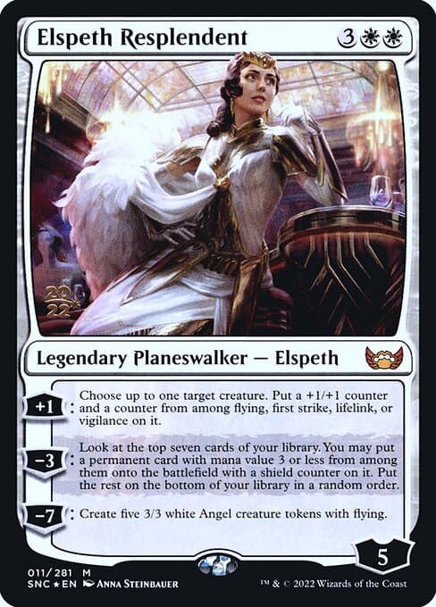 Elspeth Resplendent from Streets of New Capenna Promos (Mythic)