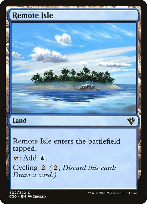 Remote Isle from Commander 2020 (Common)