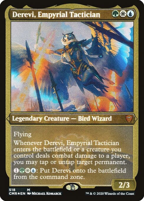 Derevi, Empyrial Tactician from Commander Legends (Mythic)