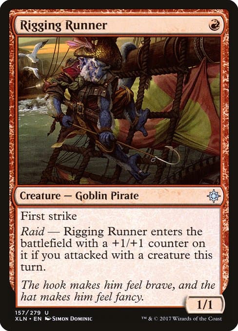 Rigging Runner from Ixalan (Uncommon)