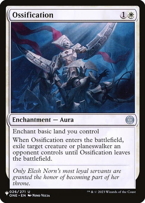 Ossification from The List (Uncommon)