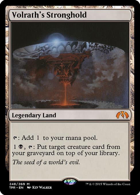 Volrath's Stronghold from Tempest Remastered (Mythic)