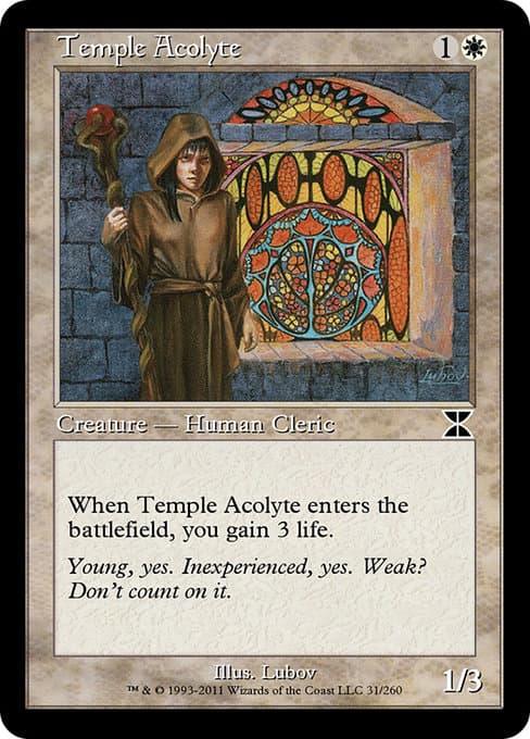 Temple Acolyte from Masters Edition IV (Common)