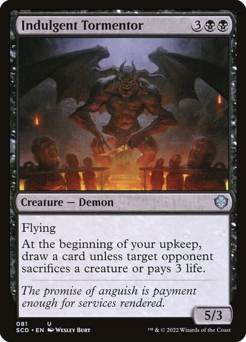 Indulgent Tormentor from Starter Commander Decks (Uncommon)