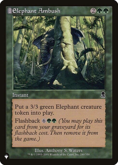 Elephant Ambush from The List (Common)