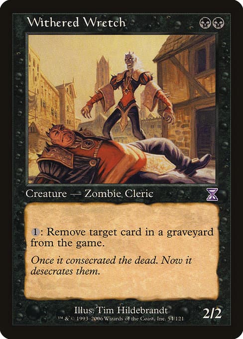 Withered Wretch from Time Spiral Timeshifted (Special)