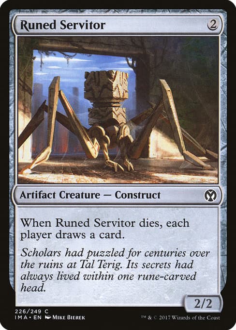 Runed Servitor from Iconic Masters (Common)