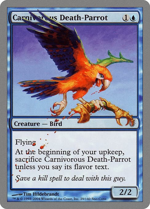 Carnivorous Death-Parrot from Unhinged (Common)