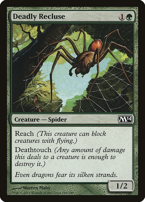 Deadly Recluse from Magic 2014 (Common)
