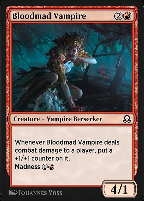 Bloodmad Vampire from Shadows over Innistrad Remastered (Common)