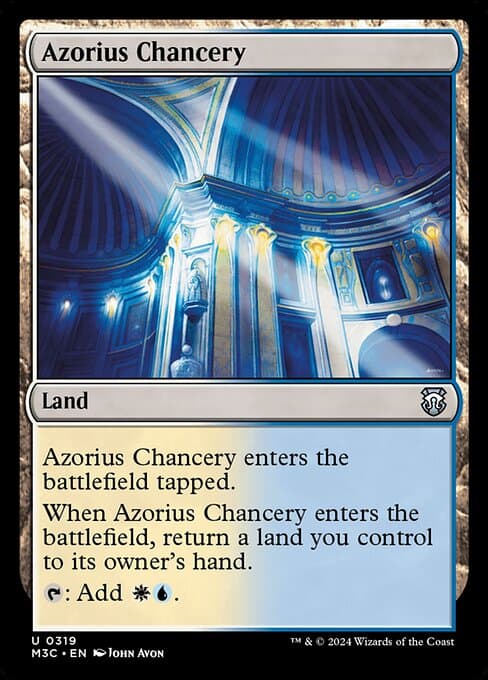 Azorius Chancery from Modern Horizons 3 Commander (Uncommon)