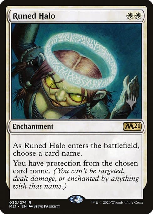 Runed Halo from Core Set 2021 Promos (Rare)