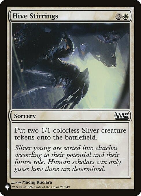 Hive Stirrings from The List (Common)