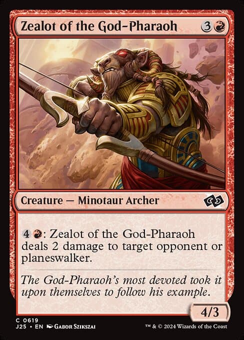 Zealot of the God-Pharaoh from Foundations Jumpstart (Common)
