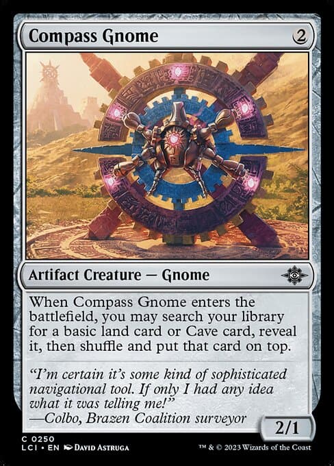 Compass Gnome from The Lost Caverns of Ixalan (Common)