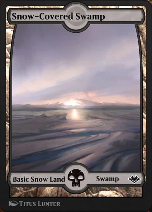Snow-Covered Swamp from MTG Arena Promos (Common)