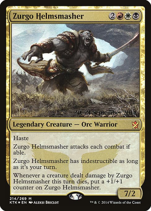 Zurgo Helmsmasher (Mythic)