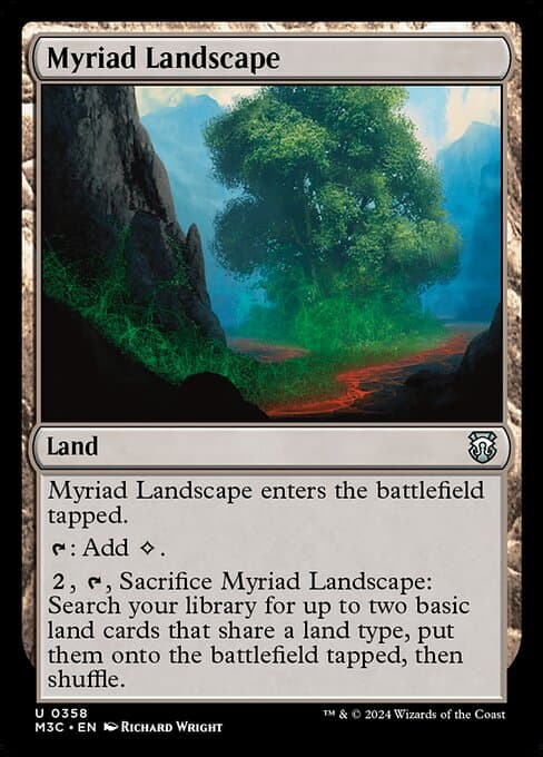 Myriad Landscape from Modern Horizons 3 Commander (Uncommon)
