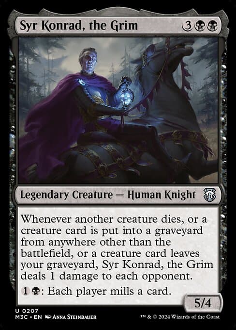 Syr Konrad, the Grim from Modern Horizons 3 Commander (Uncommon)