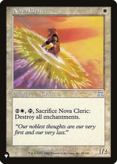 Nova Cleric from The List (Uncommon)