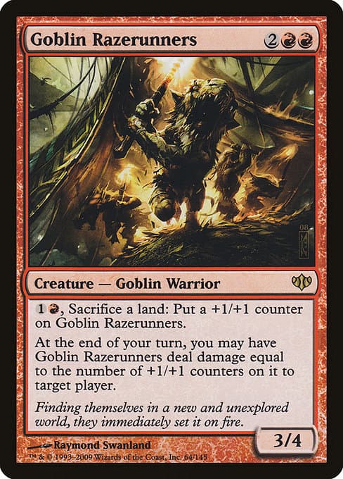 Goblin Razerunners from Conflux (Rare)