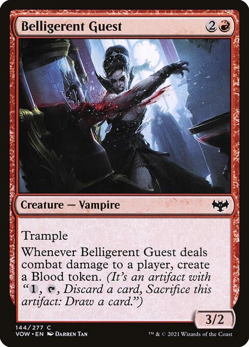 Belligerent Guest from Innistrad: Crimson Vow (Common)