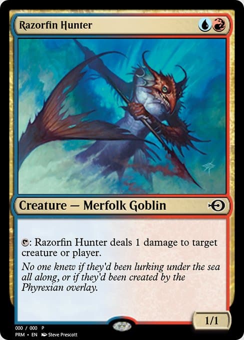 Razorfin Hunter from Magic Online Promos (Common)